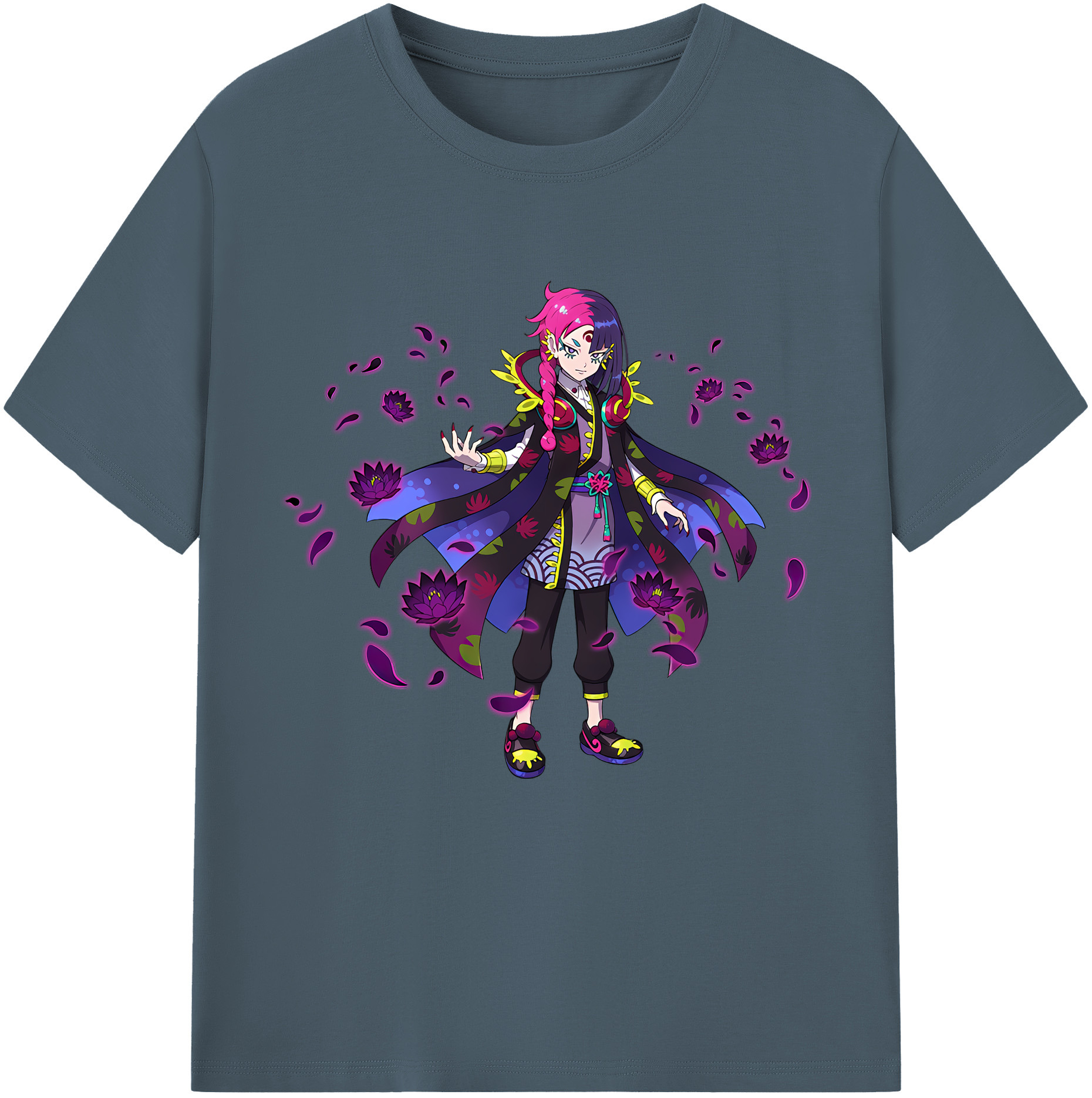 （画像用） 妖怪ウォッチ Yo-kai Watch 綿100％半袖Tシャツ（フロントプリント）